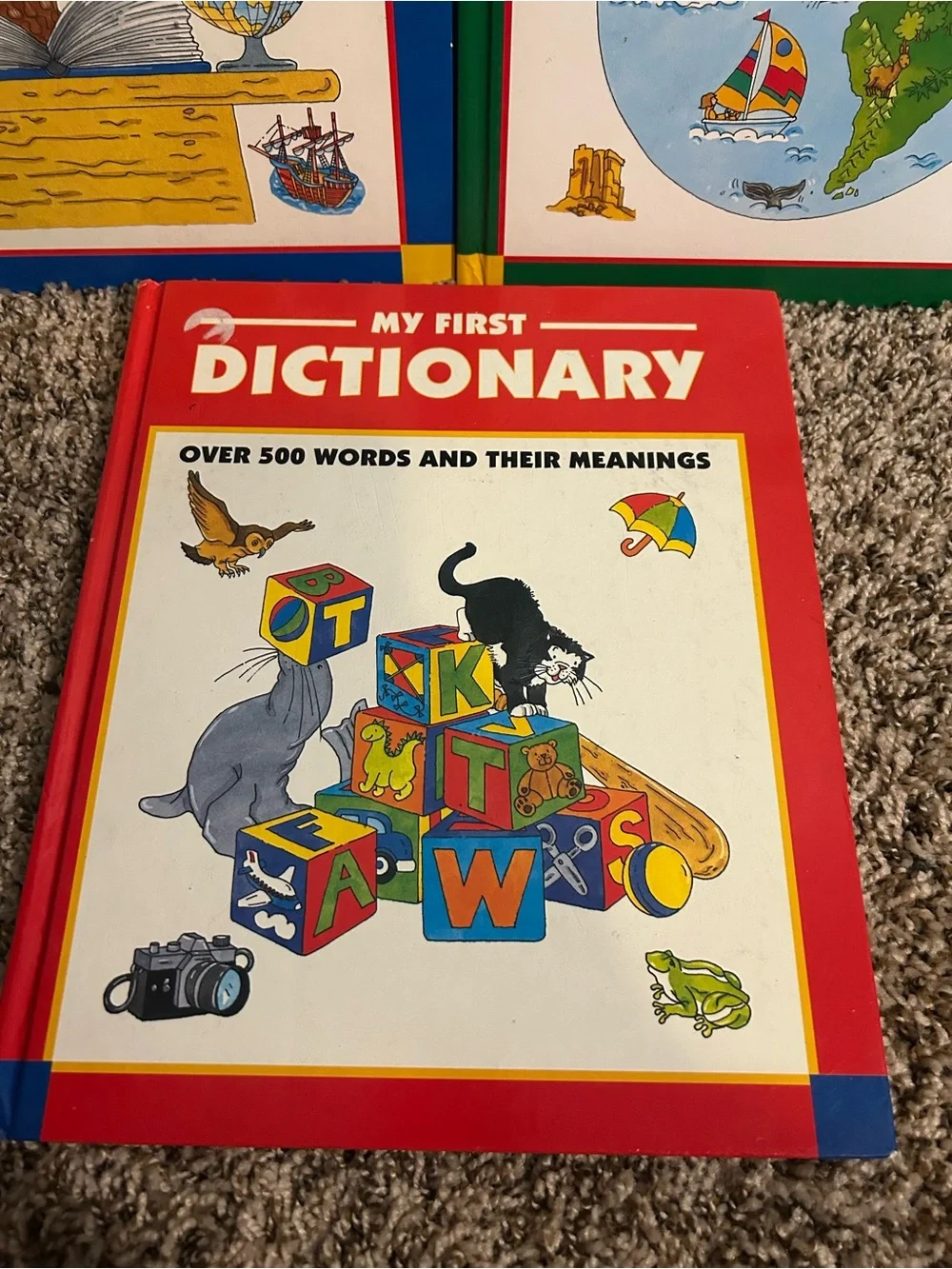 My First Encyclopedia, Atlas & Dictionary Kids Book Set